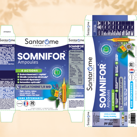 Somnifor, 20 fiole, Santarome 806118
