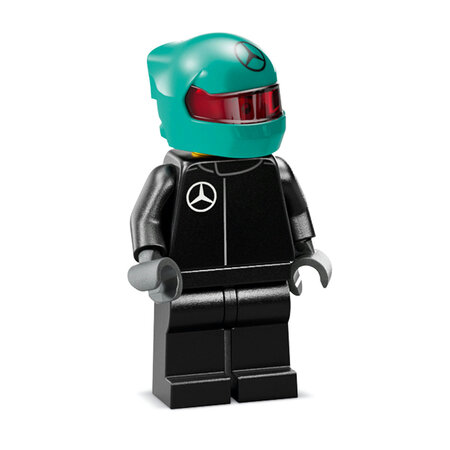 Masina de curse Mercedes AMG F1 W15 Speed Champions, + 10 ani, 77244, Lego 690881