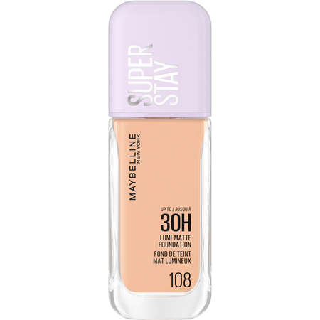Fond de ten Superstay 30h Lumi Matte, 108, 35 ml, Maybelline 690902