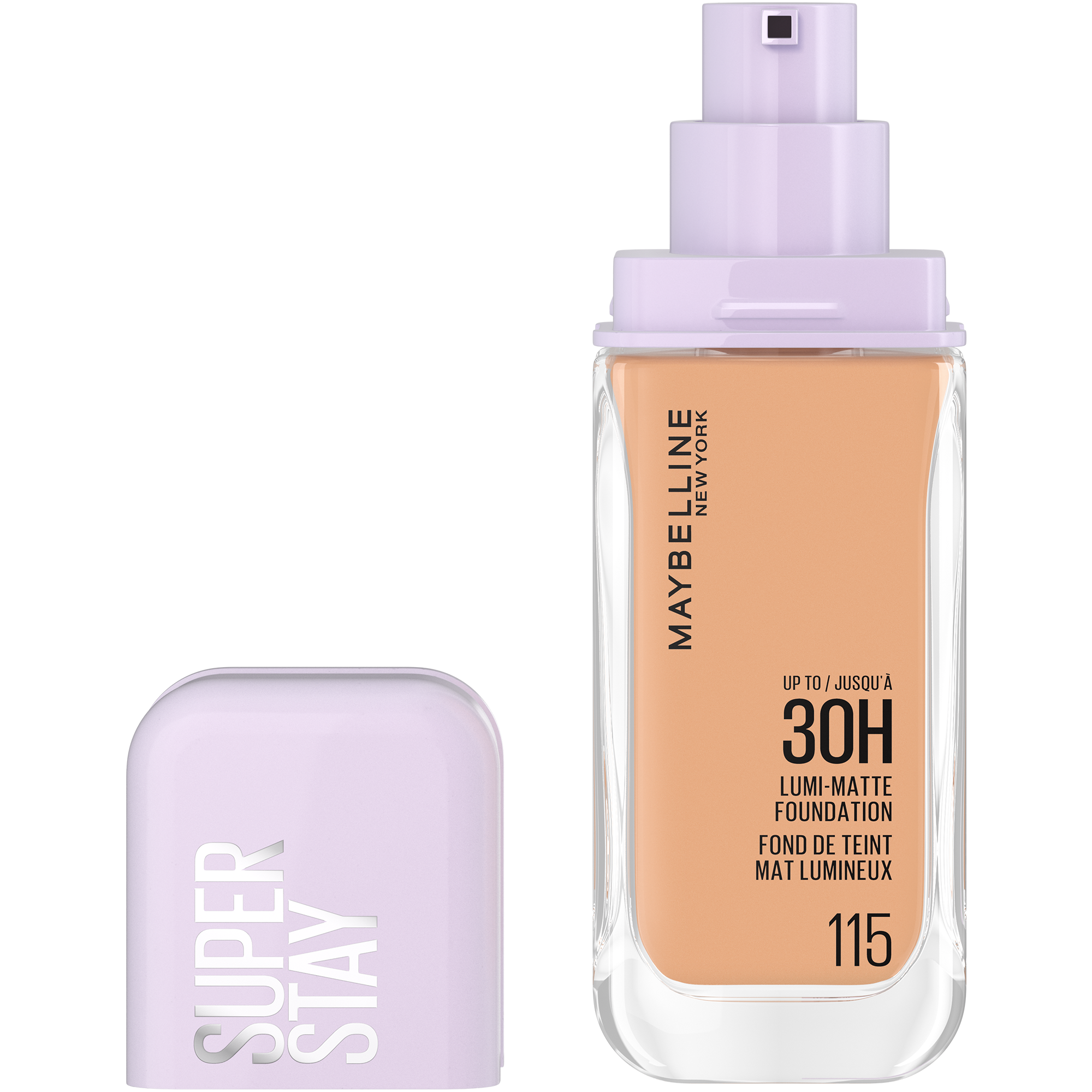 Fond de ten Superstay 30h Lumi Matte, 115, 35 ml, Maybelline