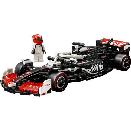 Masina de curse MoneyGram Haas F1 Team VF-24 Speed Champions, + 10 ani, 77250, Lego 690936