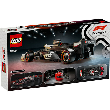 Masina de curse MoneyGram Haas F1 Team VF-24 Speed Champions, + 10 ani, 77250, Lego 690932