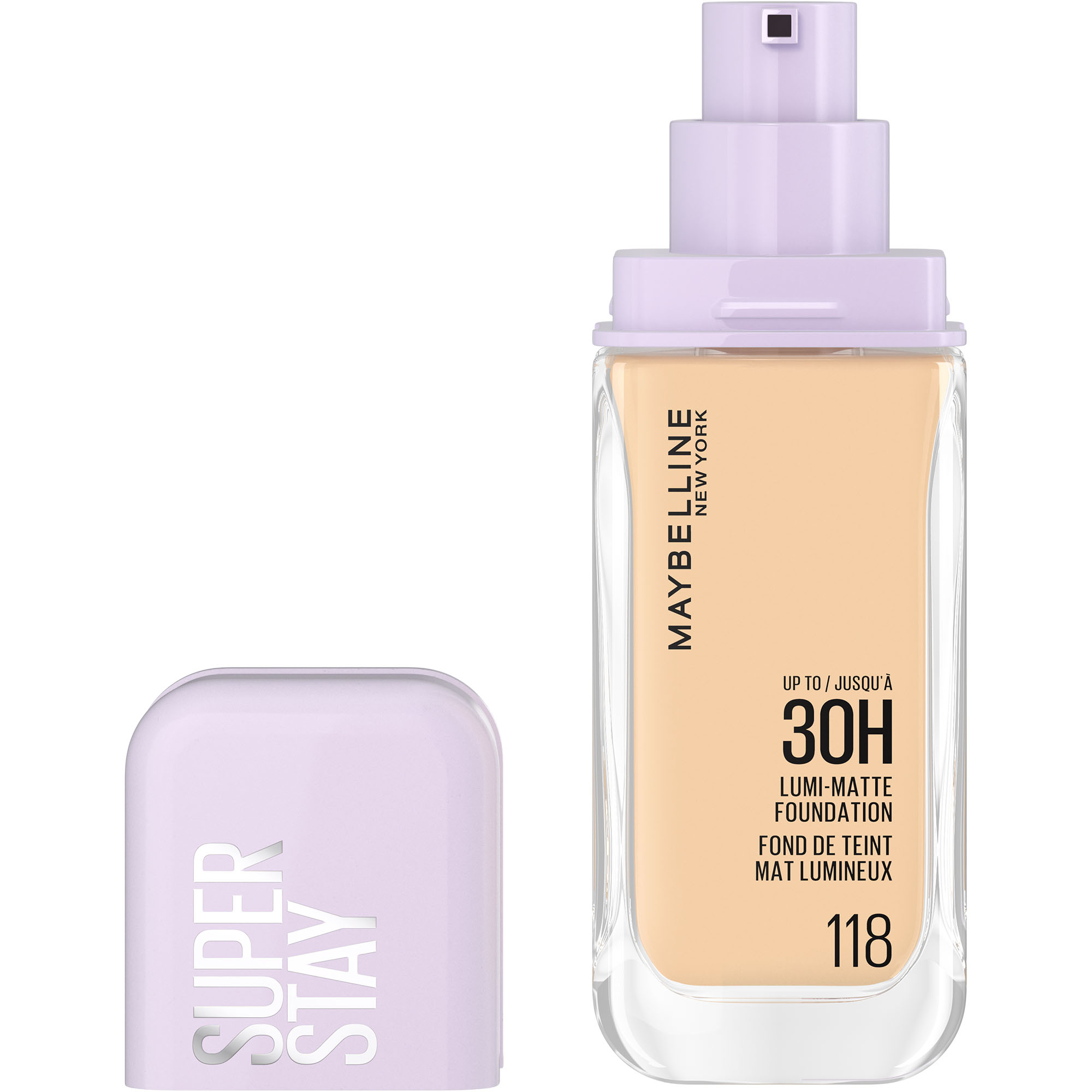 Fond de ten Superstay 30h Lumi Matte, 118, 35 ml, Maybelline