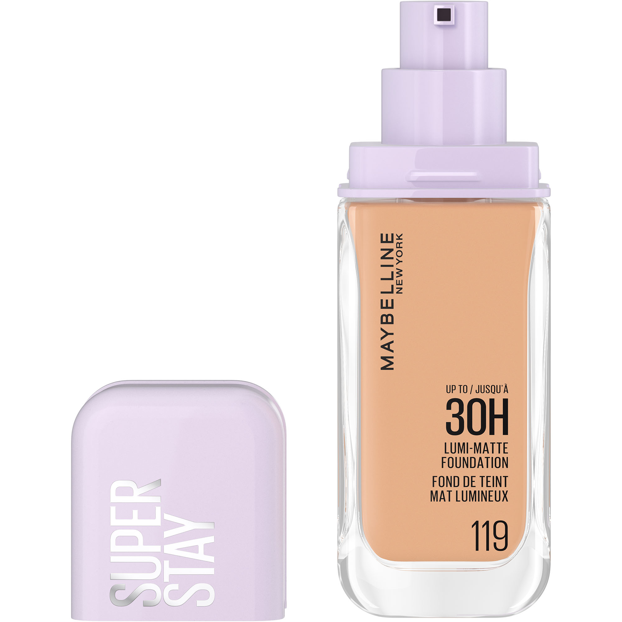 Fond de ten Superstay 30h Lumi Matte, 119, 35 ml, Maybelline