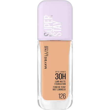 Fond de ten Superstay 30h Lumi Matte, 126, 35 ml, Maybelline 690953
