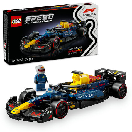 Masina de curse F1 Oracle Red Bull Racing Speed Champions, + 18 ani, 77243, Lego 691010