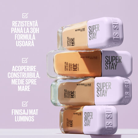 Fond de ten Superstay 30h Lumi Matte, 98, 35 ml, Maybelline 691005