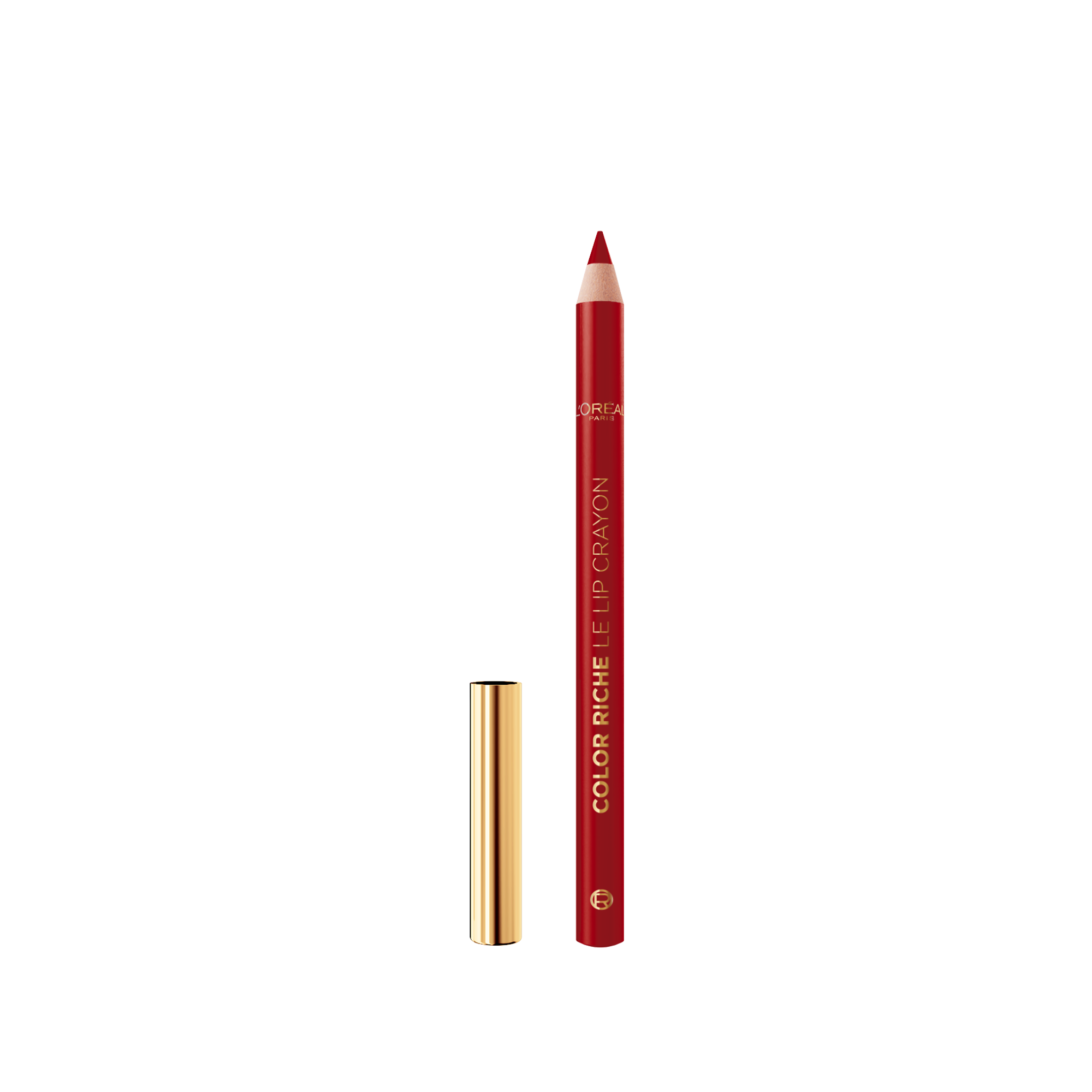 Creion de buze Color Riche Le Lip Crayon, 300 Le Rouge Paris, 1.2 g, Loreal Paris