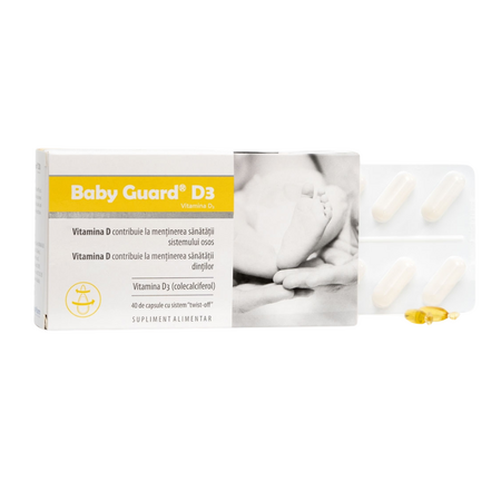 Baby Guard D3, 40 capsule, Magna Pharm 664346