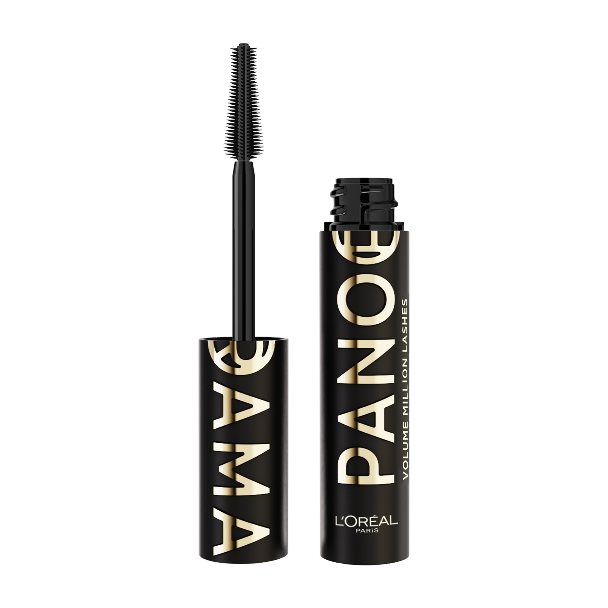 Mascara pentru volum Panorama, All Night Black, 9.9 ml, Loreal Paris