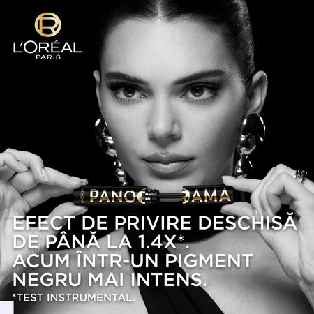 Mascara pentru volum Panorama, All Night Black, 9.9 ml, Loreal Paris 691133
