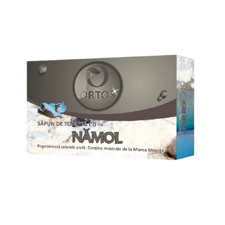 Sapun cu namol, 100 g, Ortos