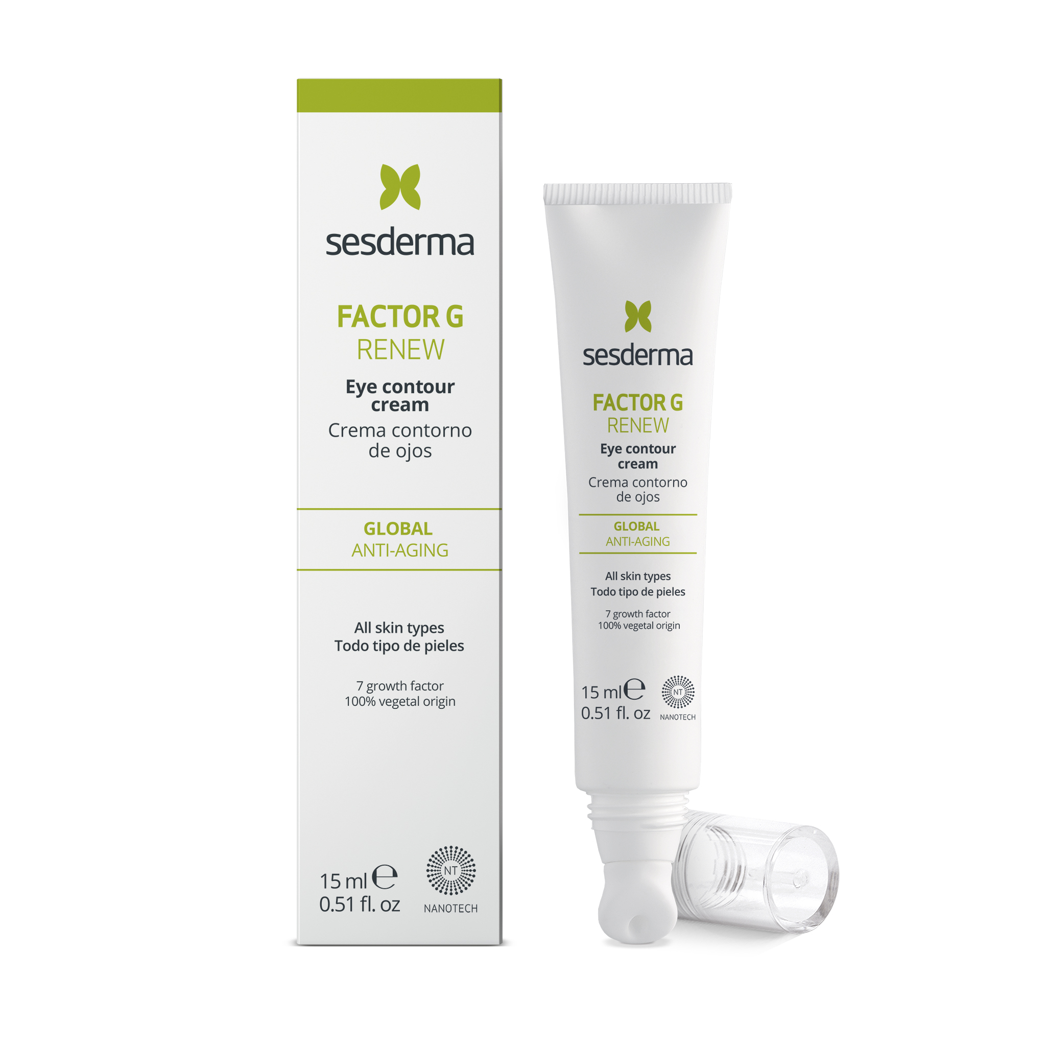 Crema contur pentru ochi Factor G Renew, 15 ml, Sesderma