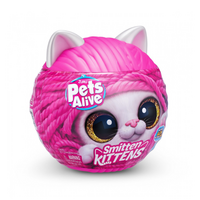 Jucarie de plus interactiva Smitten Kittens, Diverse modele, 3 ani+, Pets Alive