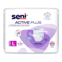 Chilot elastic absorbant pentru incontinenta Active Plus, Marimea L, 10 bucati, Seni