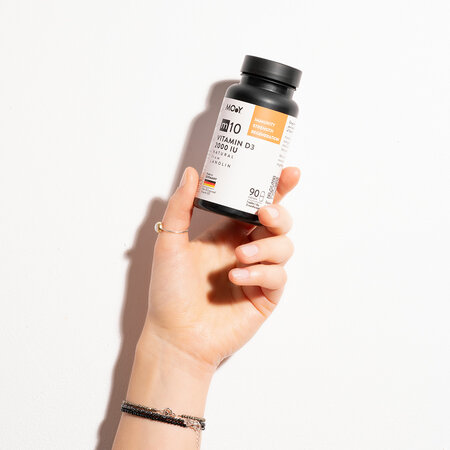 Vitamina D3 din lanolina M10, 2000 IU, 90 capsule, Molecules of Youth 691495