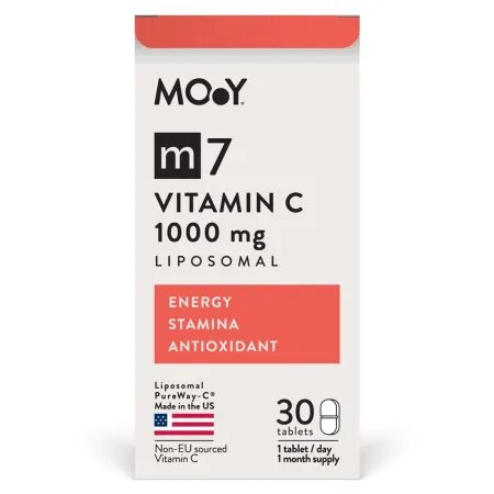 Vitamina C lipozomala M7, 1000 mg, 30 tablete, Molecules of Youth