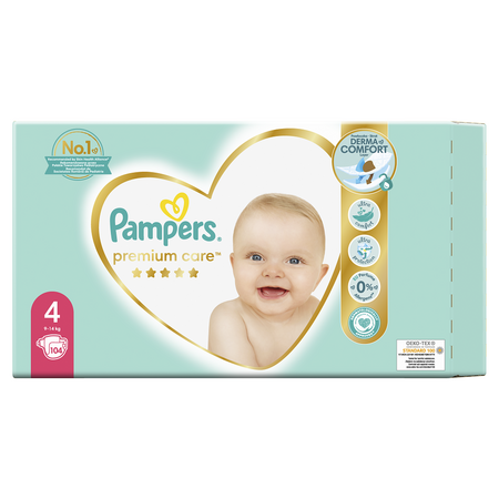 Scutece Premium Care, Nr. 4