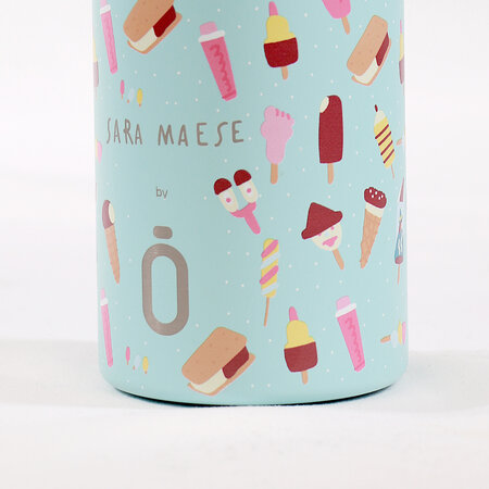 Termos Runbott Sara Maese, Ice Cream, 600 ml, Nazzuro 691643