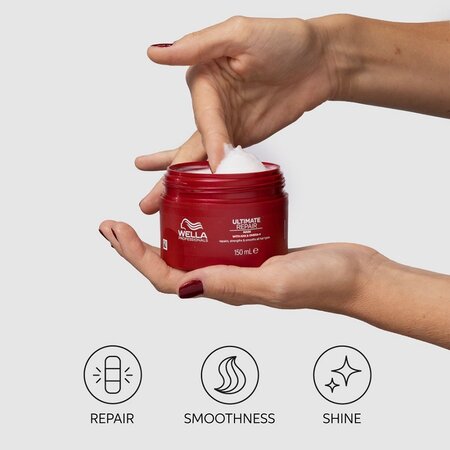 Masca de reparare cu AHA & Omega 9 Ultimate Repair, 75 ml, Wella Professionals 691725