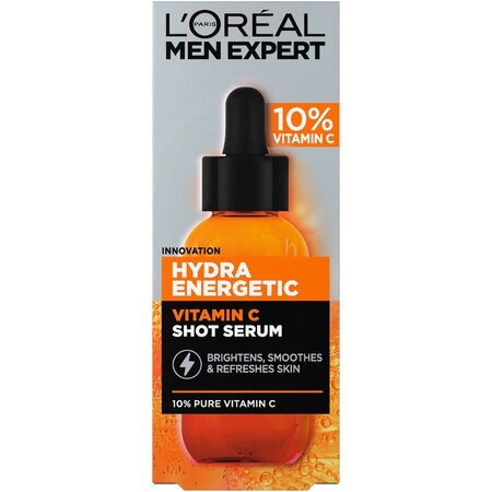 Serum Hydra energetic cu vitamina C Men Expert, 30 ml, Loreal Paris 691781