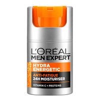 Crema hidratanta Hydra Energetic pentru barbati Men Expert, 50 ml, Loreal Paris