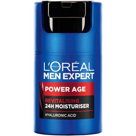 Crema hidratanta revitalizanta Power Age Men Expert, 50 ml, Loreal Paris