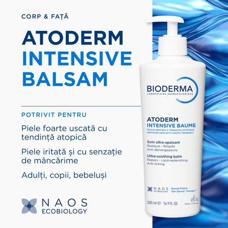 Balsam fata si corp Intensive Atoderm, 500 ml, derma 817501
