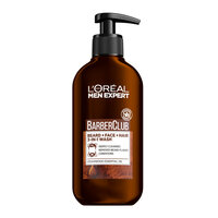 Gel de curatare 3 in 1 pentru barbati Barber Club Men Expert, 200 ml, Loreal Paris