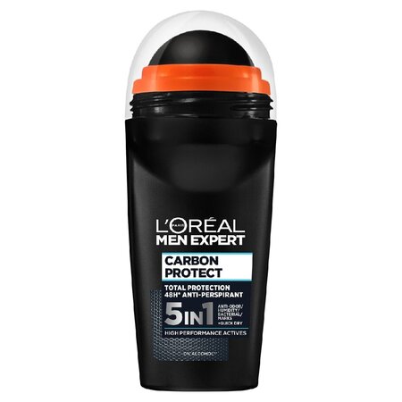 Roll-on antiperspirant pentru barbati Carbon Protect Men Expert, 50 ml