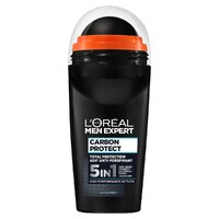 Roll-on antiperspirant pentru barbati Carbon Protect Men Expert, 50 ml