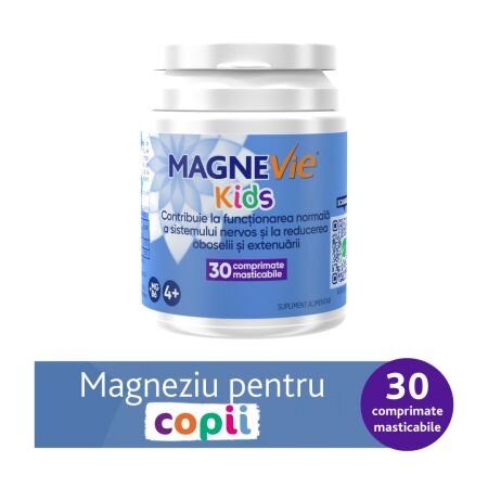 MagneVie Kids, 30 comprimate mastecabile, Sanofi 701836