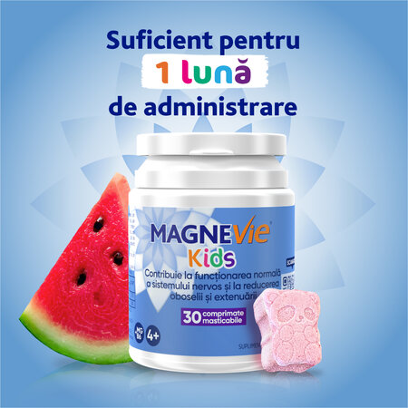 MagneVie Kids, 30 comprimate mastecabile, Sanofi 701834
