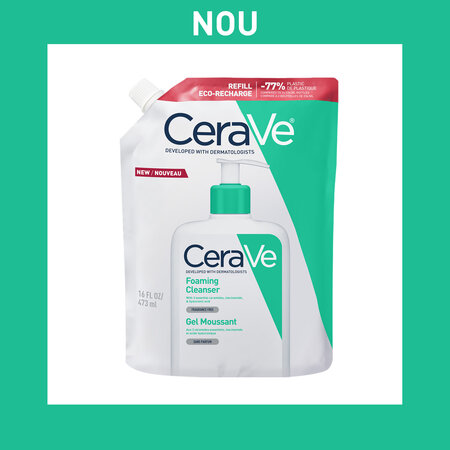 Rezerva Gel de curatare spumant pentru piele normala-grasa, 473 ml, Cerave 692267