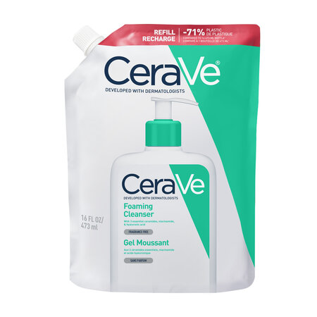 Rezerva Gel de curatare spumant pentru piele normala si grasa, 473 ml, Cerave 816521