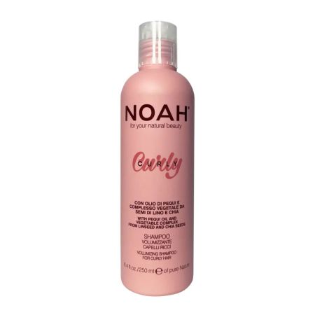 Sampon pentru par cret cu efect volumizant, 250 ml, Noah 720072