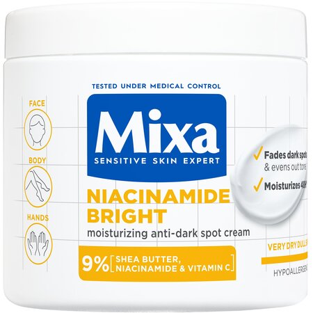 Crema hidratanta si anti-pete pigmentare pentru fata,corp si maini, 400 ml, Mixa