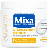 Crema hidratanta si anti-pete pigmentare pentru fata,corp si maini, Niacinamide Bright, 400 ml, Mixa