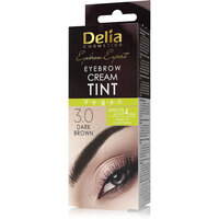 Crema coloranta pentru sprancene Eyebrow Expert, Dark Brown, Delia Cosmetics