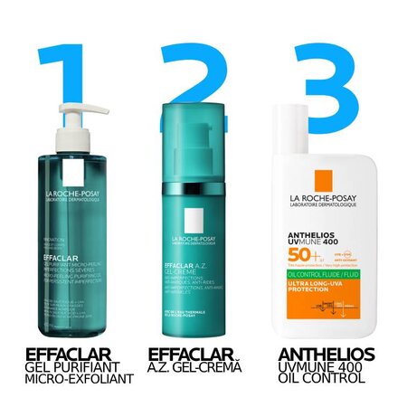 Gel-crema anti-imperfectiuni Effaclar A.Z., 40 ml, La Roche Posay 692422