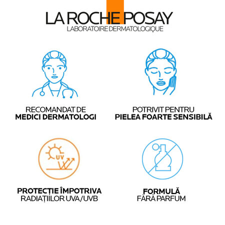 Fluid anti-pigmentare cu SPF50+ Anthelios, 50 ml, La Roche Posay 692759