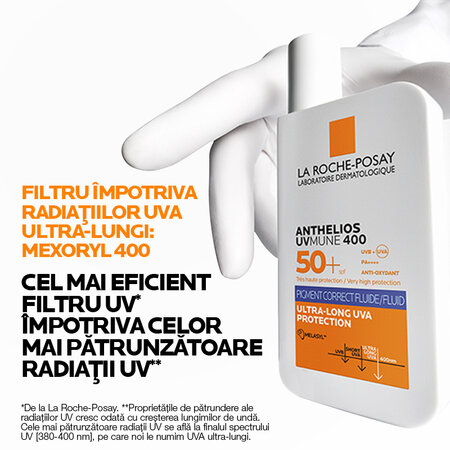 Fluid anti-pigmentare cu SPF50+ Anthelios, 50 ml, La Roche Posay 692763