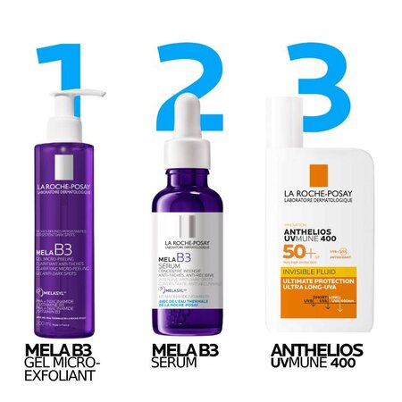Gel Micro-exfoliant Anti-pete Pigmentare, formulat cu Melasyl Mela B3, 200 ml, La Roche Posay 692777