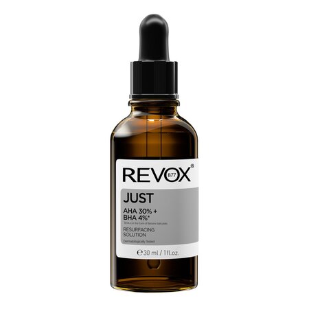 Solutie de peeling chimic Just AHA 30% + BHA 4%, 30 ml, Revox 692920