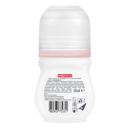 Deodorant Roll-on Invisible, Pink, 50 ml, Borotalco 766739