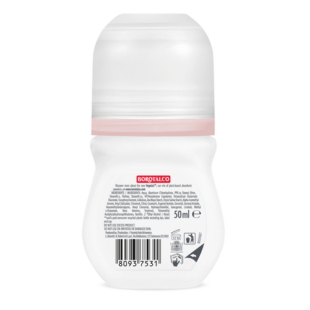 Deodorant Roll-on Invisible, Pink, 50 ml, Borotalco 766739