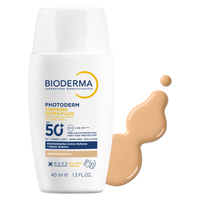 Fluid colorat de fata Ultra SPF50+ Photoderm Xdefense, Fototip 2, 40 ml, Bioderma