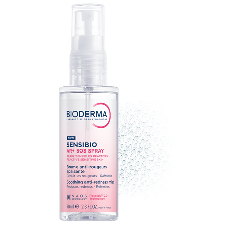 Spray calmant anti-roseata pentru pielea sensibila si reactiva Sensibio AR+, 70 ml, Bioderma 693064