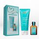 Crema pentru definirea buclelor si Ulei tratament pentru toate tipurile de par, 75 ml + 15 ml, Moroccanoil 693291