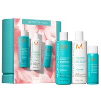 Sampon pentru volum, 250 ml + Balsam pentru volum, 250 ml + Masca light pentru par fin, 75 ml, Moroccanoil